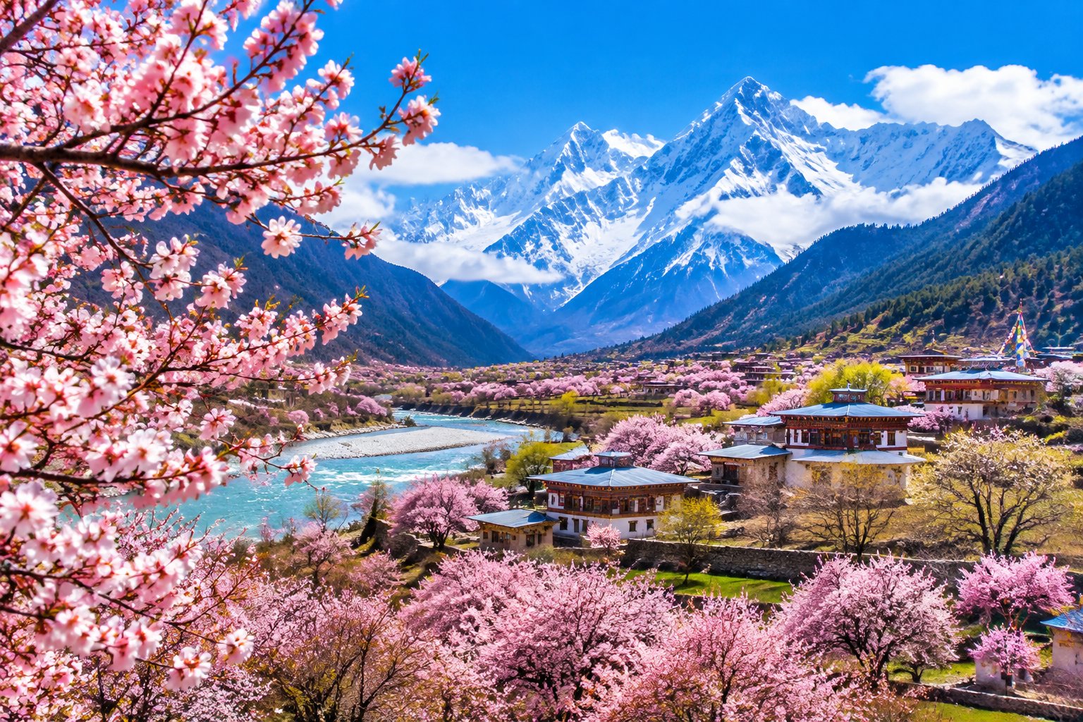 林芝桃花5日包车